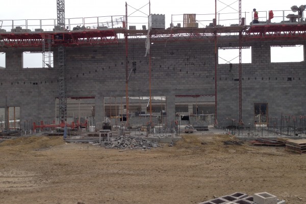 SHS entrance to Main Gym