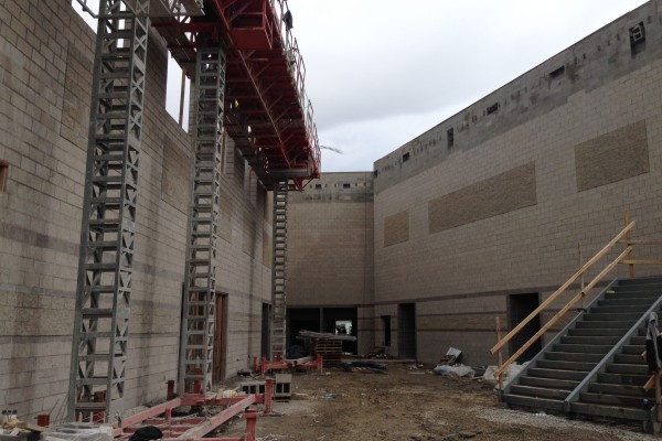 SHS north side of commons