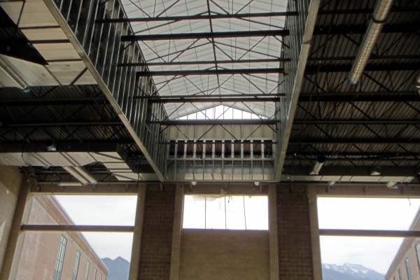 SHS Media Center skylight SHS Media Center skylight