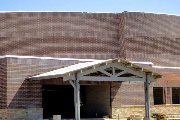 SHS auditorium south entrance close up SHS auditorium south entrance close up