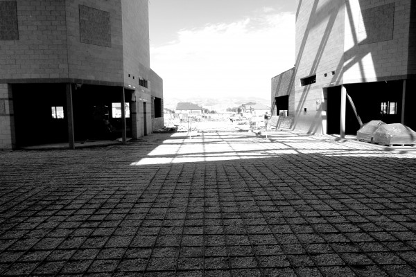 SHS commons, prep for concrete pour SHS commons, prep for concrete pour