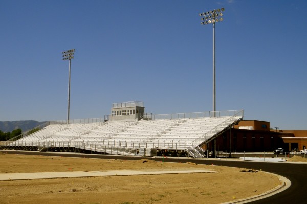 SHS home bleachers SHS home bleachers