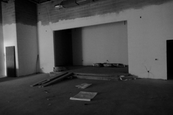 SHS stage in little theater SHS stage in little theater