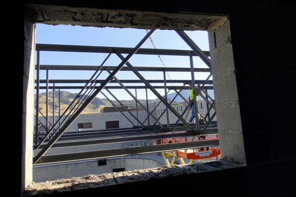 SHS Main gym trusses SHS Main gym trusses