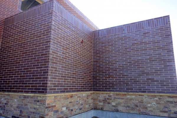 SHS exterior of main gym SHS exterior of main gym