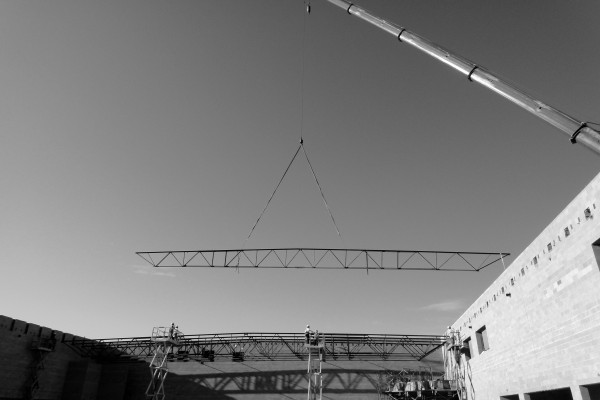 SHS trusses, Main Gym SHS trusses, Main Gym