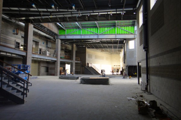 Commons area from the north end Commons area from the north end