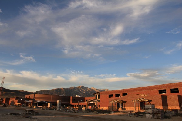 front of school, 2 front of school, 2