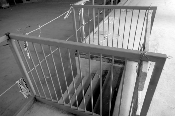 future stairway in main gym future stairway in main gym