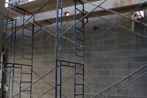 interior wall near main gym interior wall near main gym