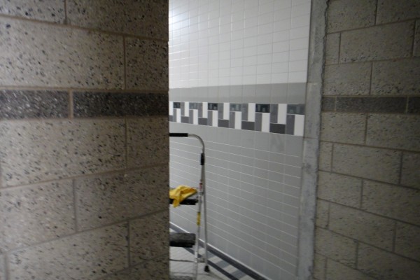 tilework in a bathroom tilework in a bathroom